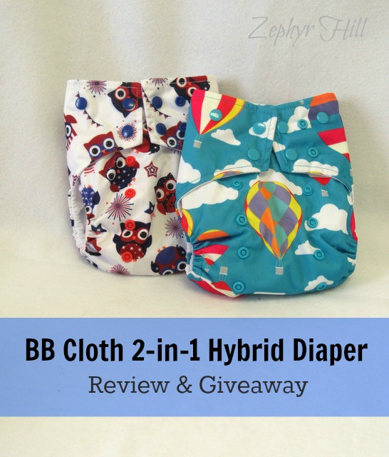 BB Cloth 2-in-1 Hybrid Diaper Review 