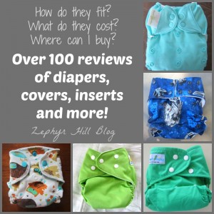 My Cloth Diaper Reviews