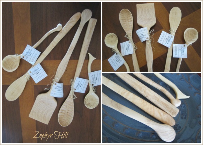 The Pioneer Woman Natural Olive Wood 3 Mini Tool Utensils Spurtle